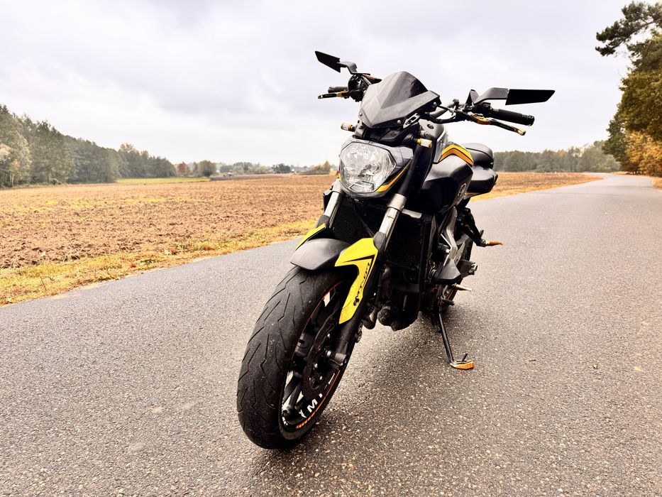 Yamaha mt 07 2015 ABS kat. A2 20tys. Przebiegu, idelany stan