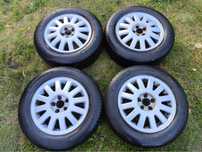 Alufelgi 6Jx15H2 z oponami letnimi MICHELIN