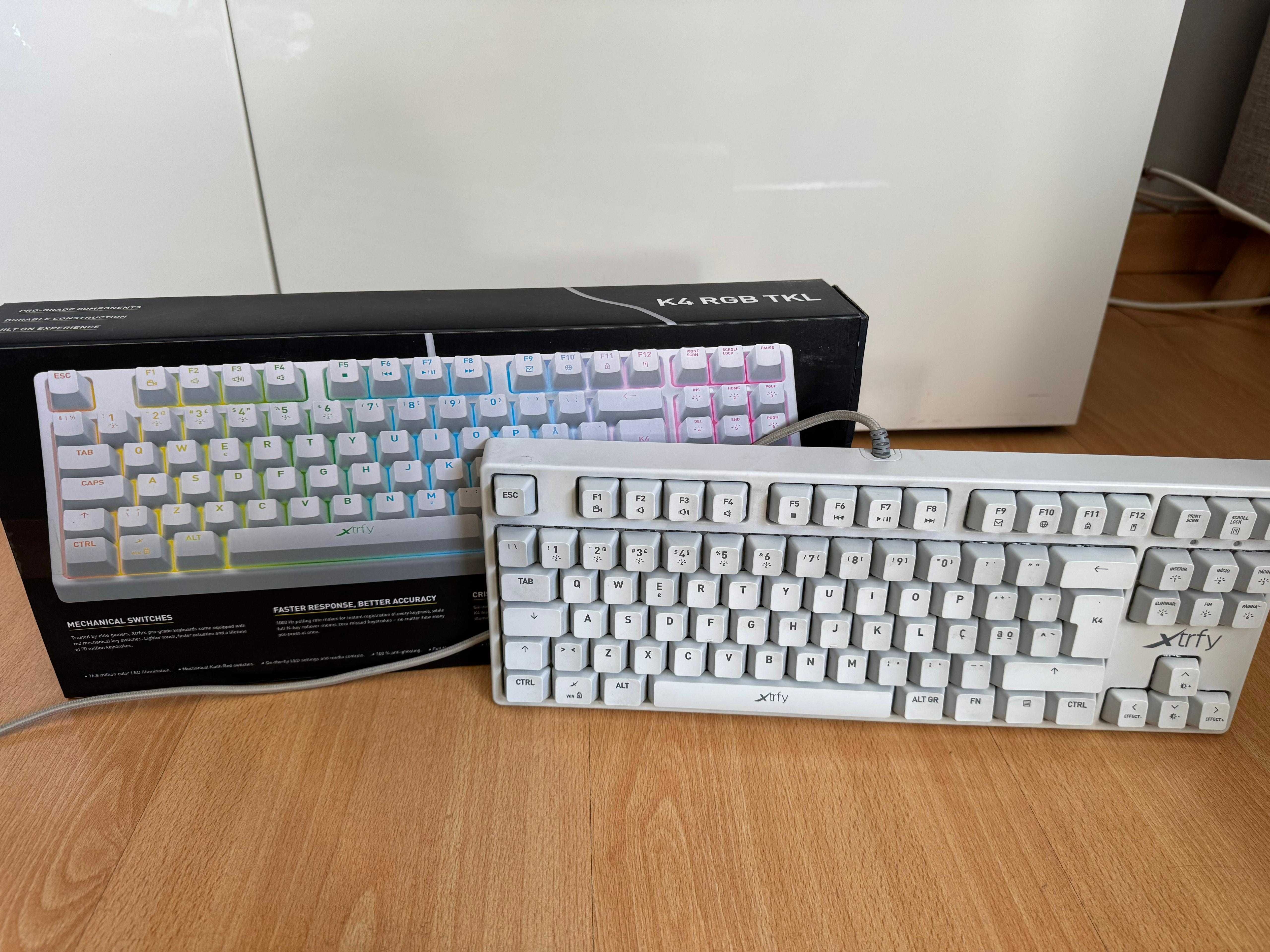 Teclado Mecânico XTRFY K4 RGB TKL