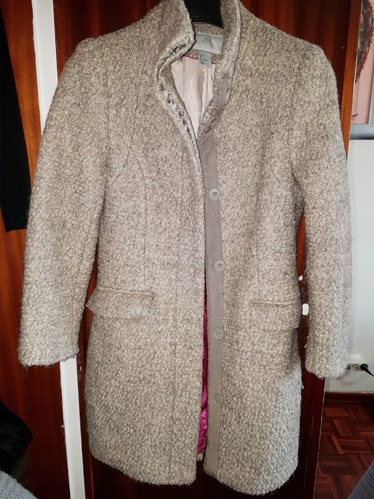 Casaco inverno. Fzenda beige