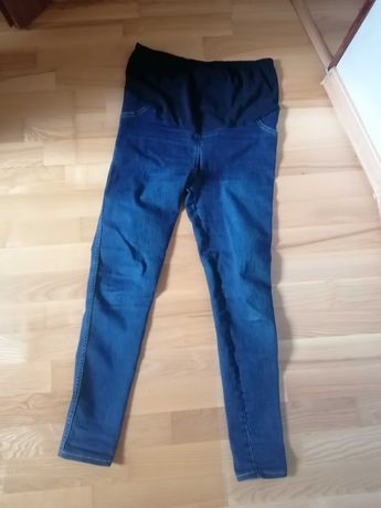 Spodnie ciążowe jeans XL 42 2 pary