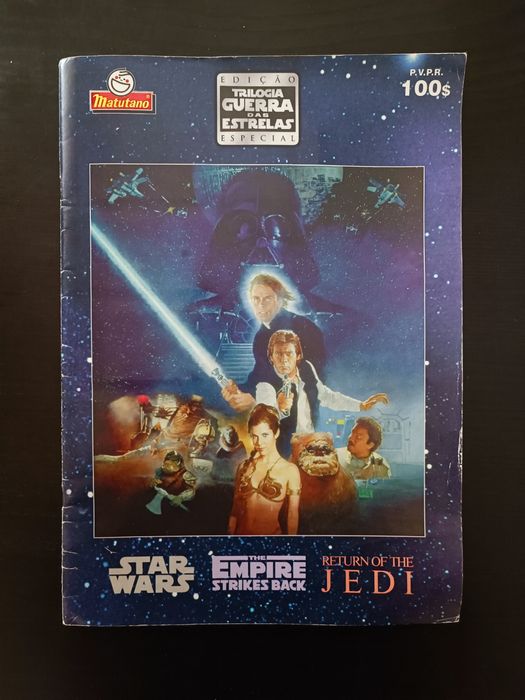 Caderneta star wars matutano 50/50