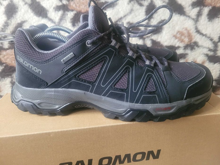 Super wodoodporne buty trekking Salomon Sanford GTX 42 2/3 świetnystan