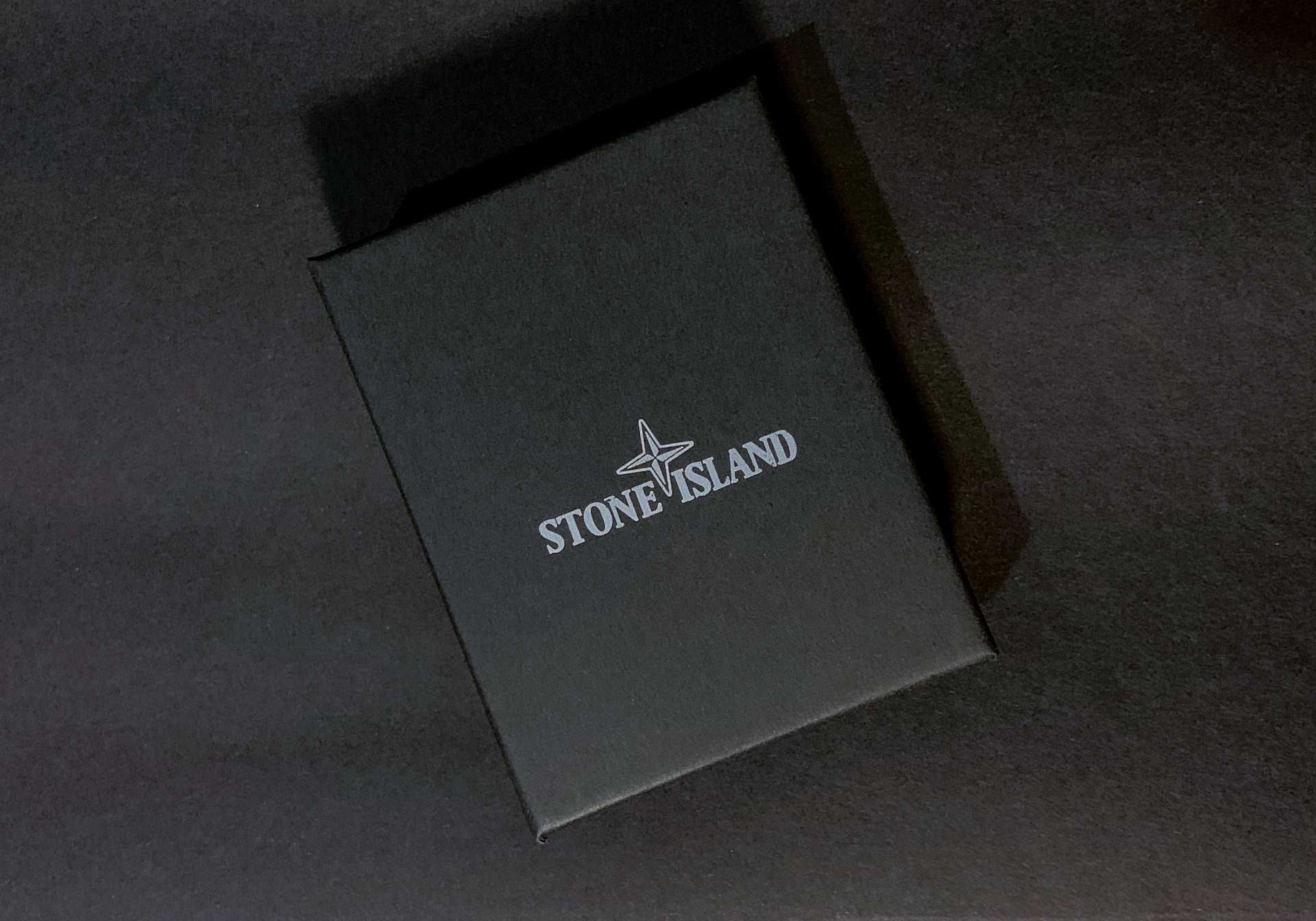 Підвіска кулон стон айланд на шию, ланцюжок «STONE ISLAND» з коробкою