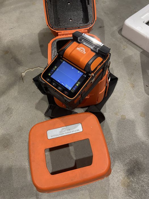 Maquina de fusão de fibra optica