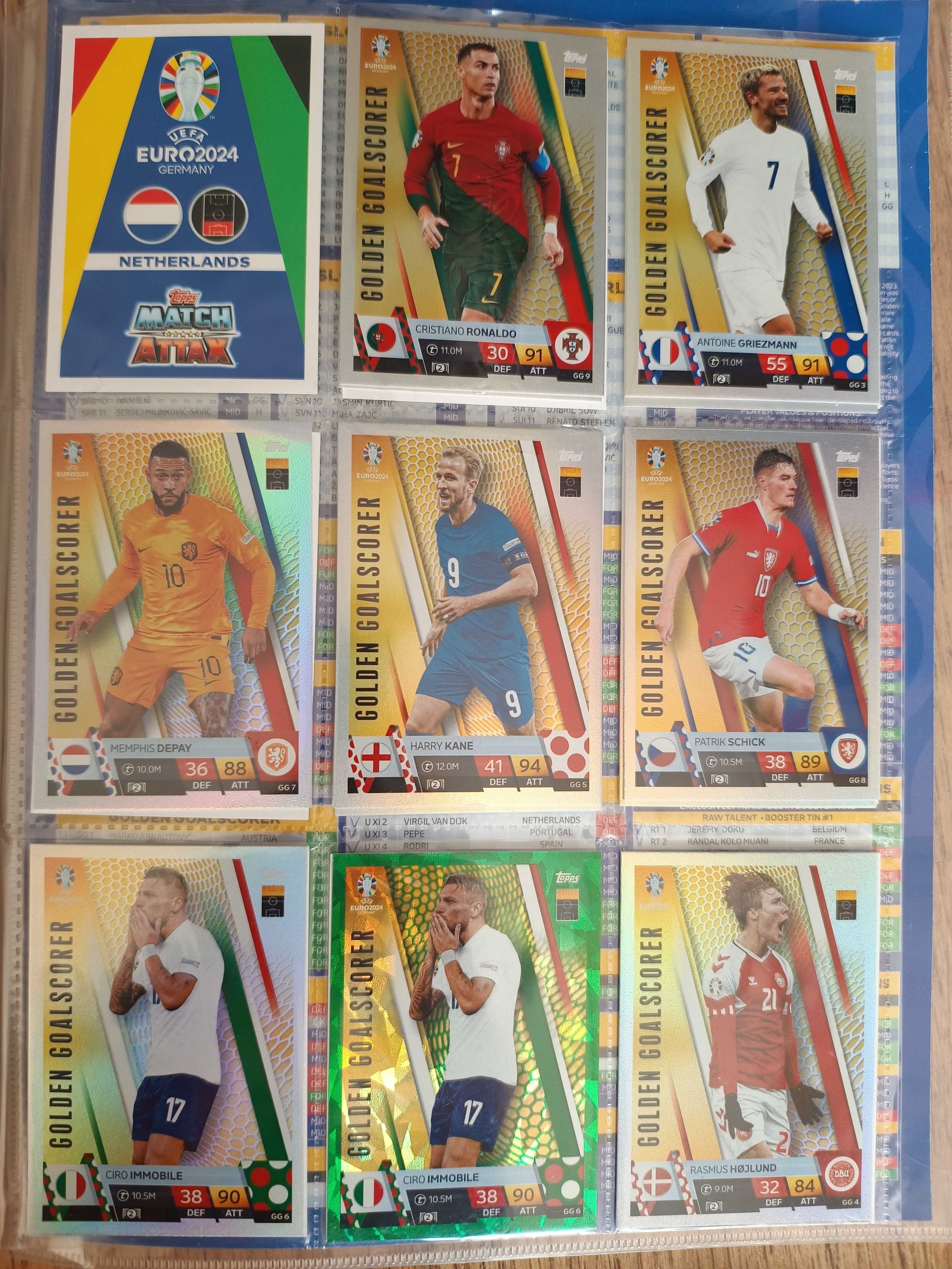 Karty Topps Euro 2024