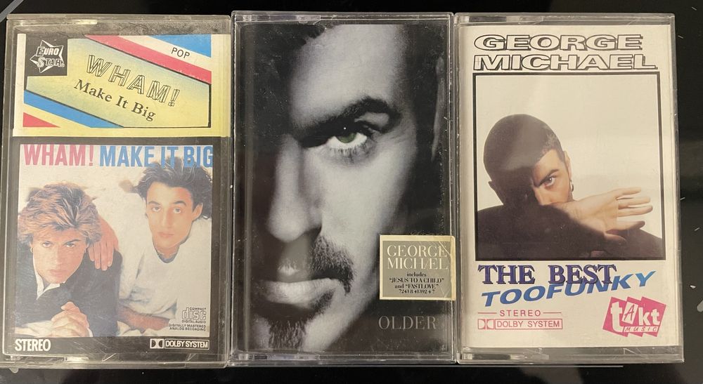 George Michael i Wham - 3 kasety.