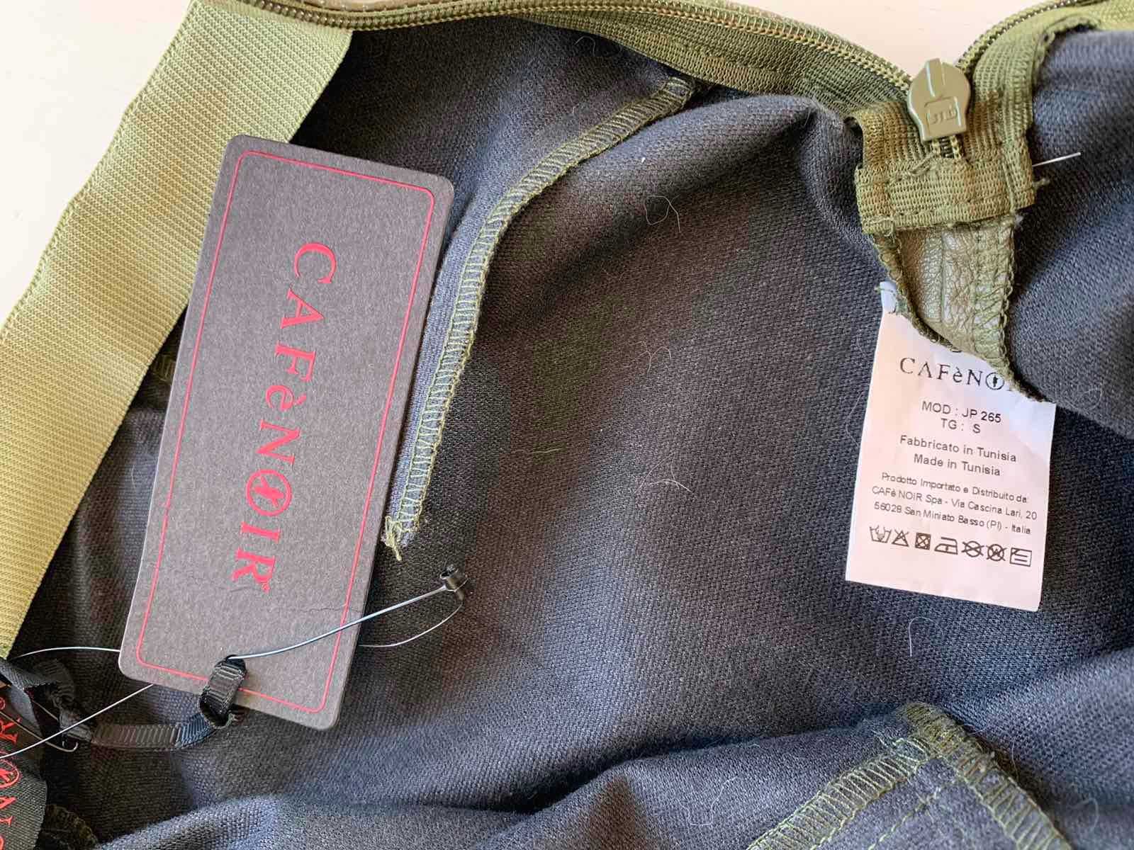 Лосины эко кожа, штаны дизайнерские CafeNoir от Yoox оригинал S