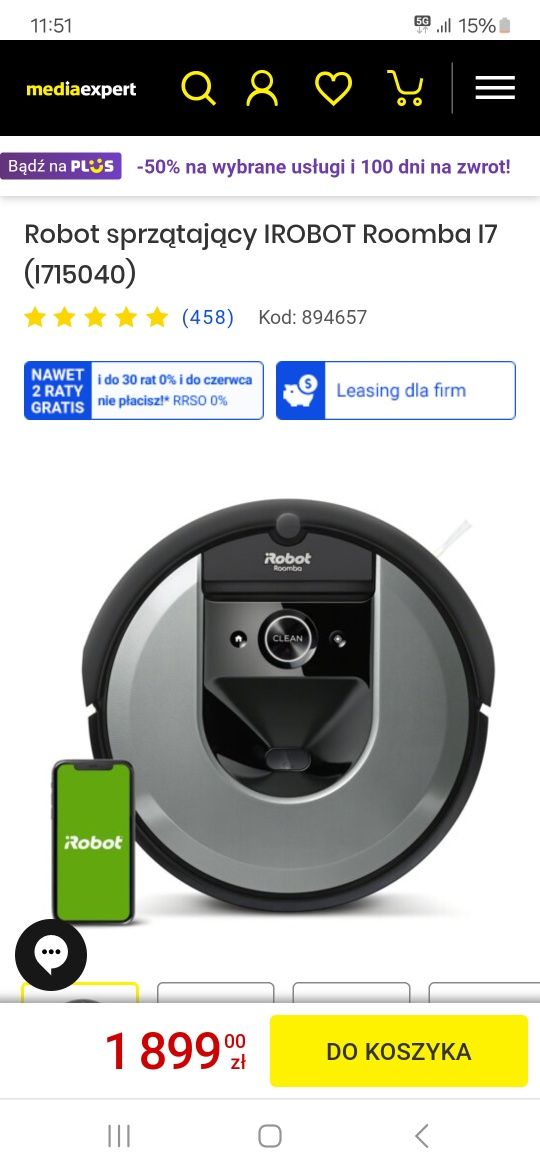 iRobot ROOMBA I7