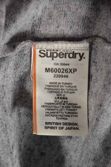 SuperDry Real Koszulka Męska Długi Rękaw M Oryginalna Super Stan
