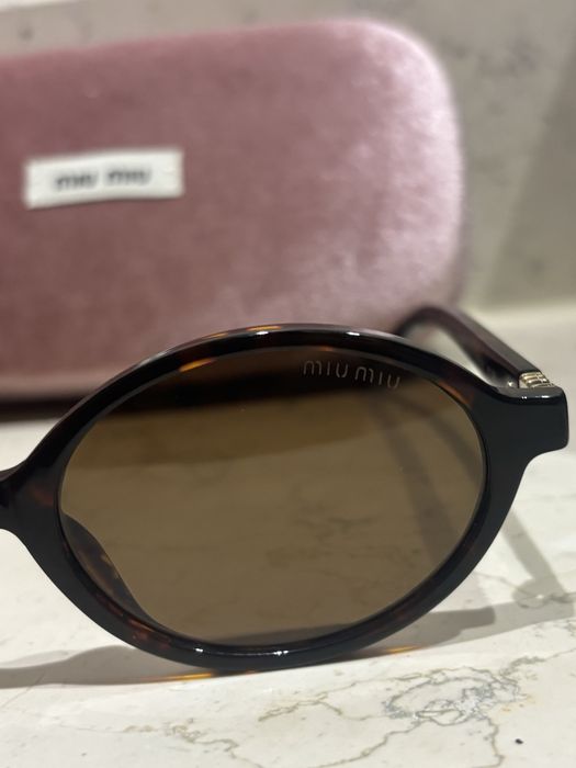 Oculos miu miu lentes castanhas