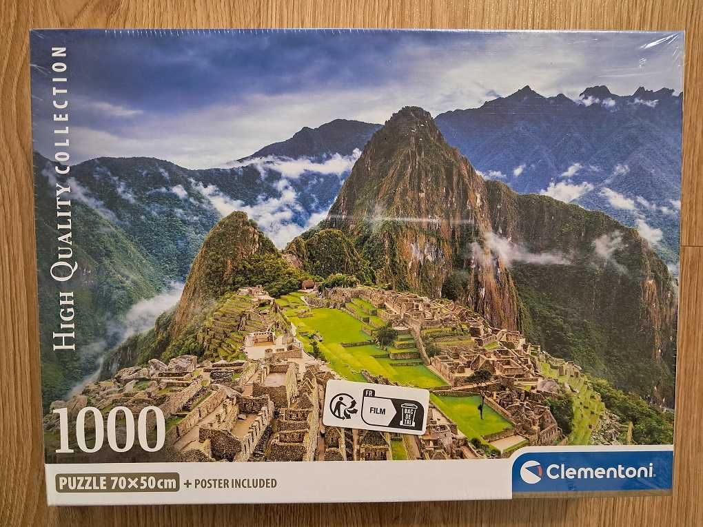 Puzzle Clementoni 1000 el. MACHU PICCHU nowe