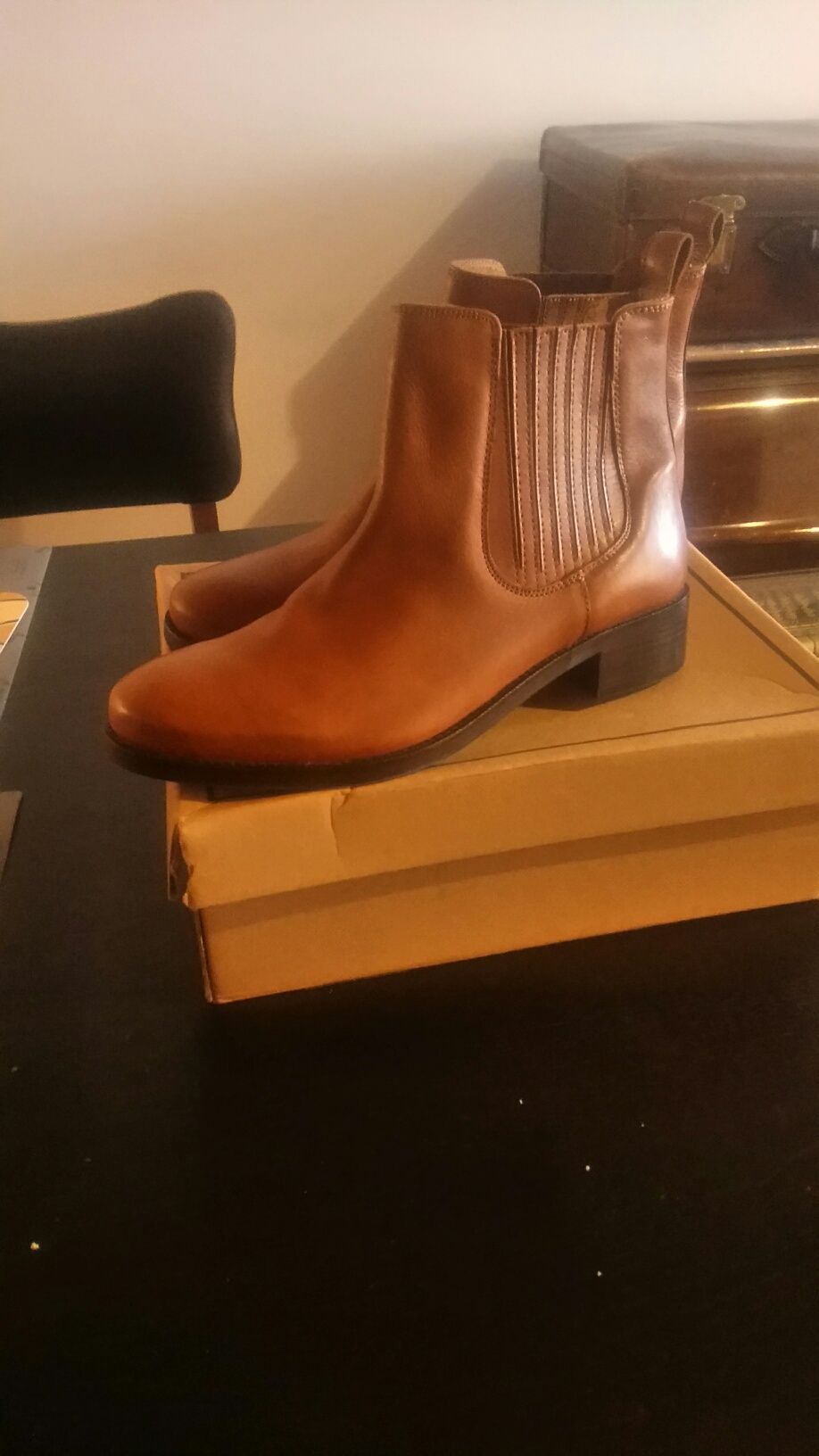 Botas ASOS em pele