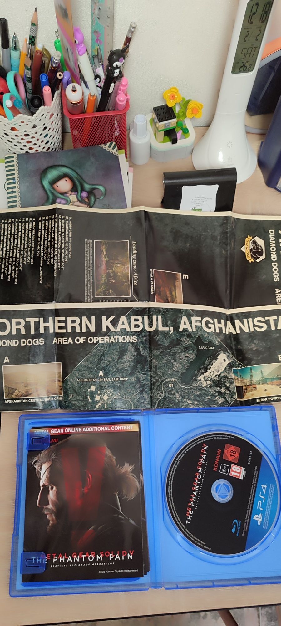 Діск на псп4 Metal Gear SolidV