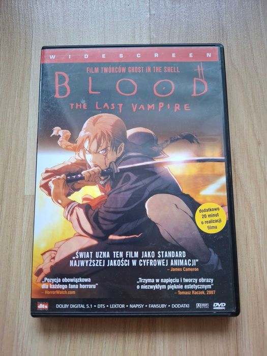 Blood: The Last Vampire DVD anime manga wampiry