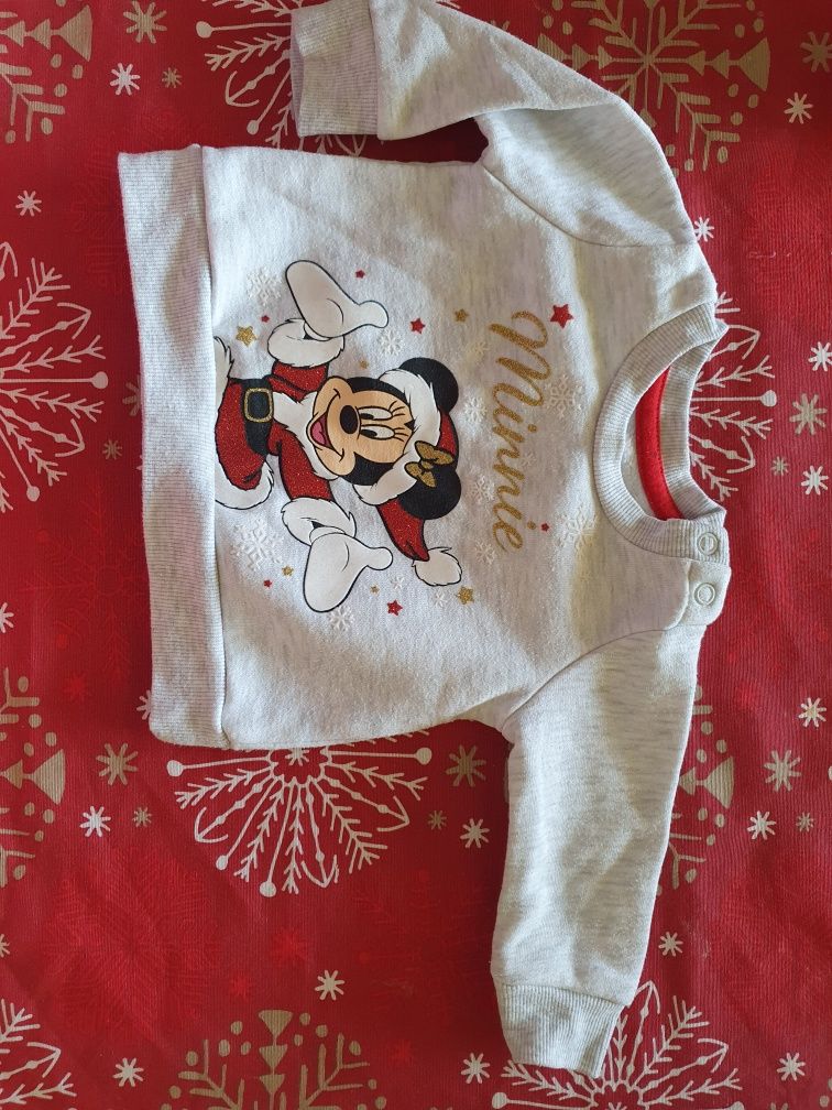 Bluza ze świąteczną Myszką Mickey