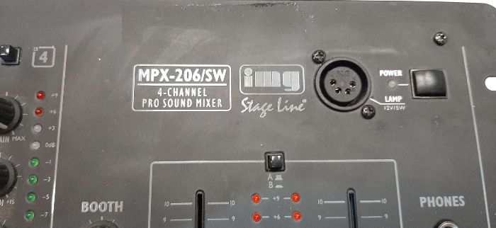 Mikser Audio IMG StageLine MPX-206/SW - Lombard Madej Gorlice -