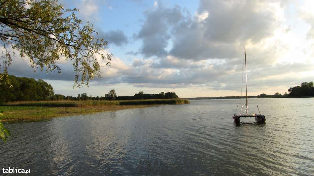Domek nad jeziorem na Wzgórzu, Mazury jezioro wakacje 55m do wody.