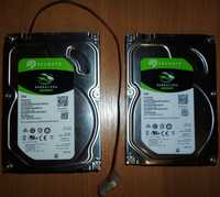 Лот б/у HDD Seagate SATA по 4Tb каждый для ПК (цена за оба вместе)