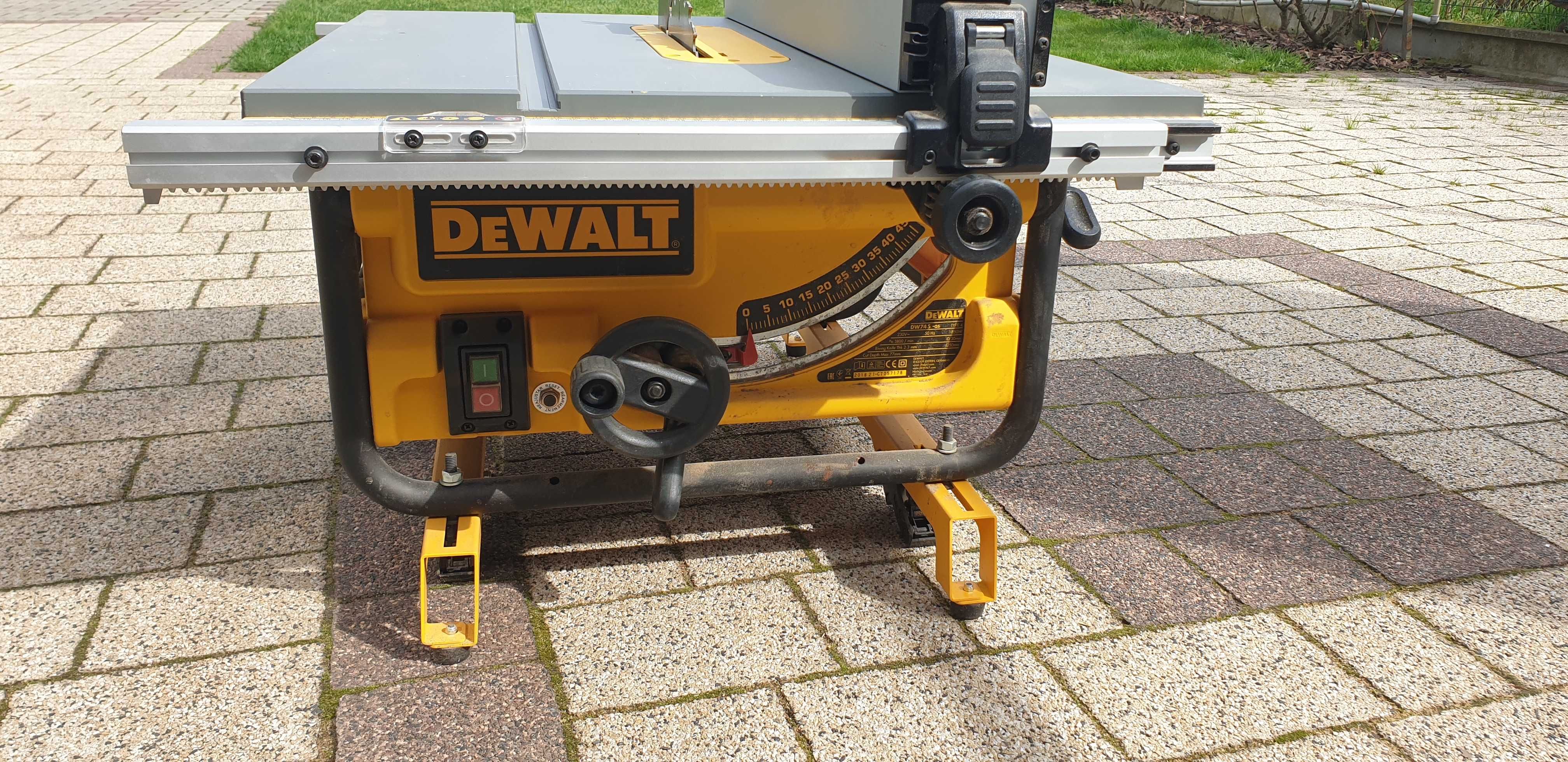 DeWalt pilarka stołowa DW-745 qs