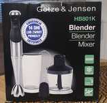 Nowy Blender GÖTZE & JENSEN HB801K Srebrno-czarny