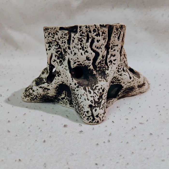 ceramiczny pieniek akwarystyczny