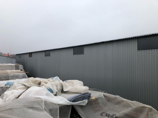 Magazyn gospodarczy ze stali HALA stalowa KONSTRUKCJA ze stali WIATA