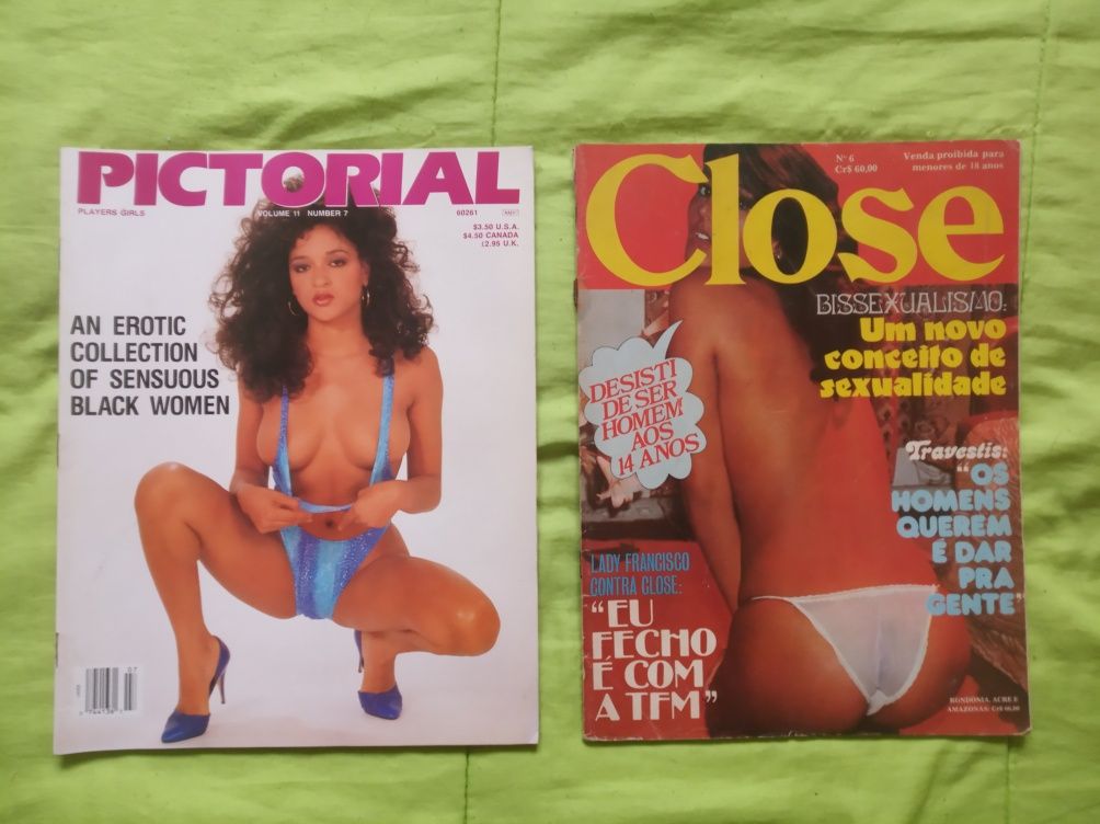 16 revistas eróticas a cores/sexo