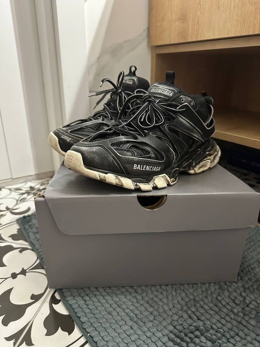 Кросівки Balenciaga Track Faded Raf Simons Amiri чорні 41 розміру