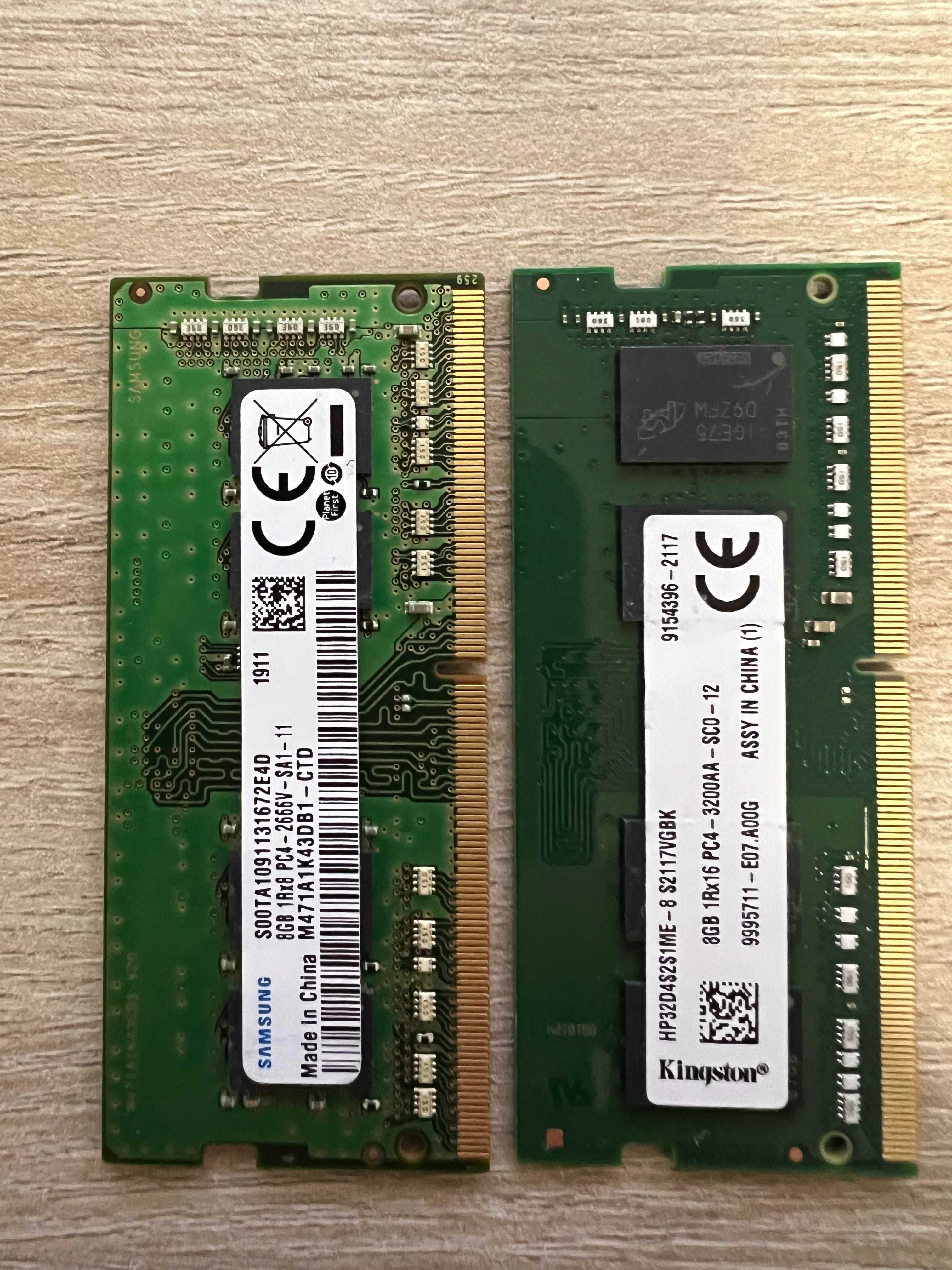 Оперативна пам'ять 8 Gb DDR4 Samsung, Kingston, SKHynix, Micron