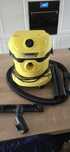 Mocny workowy odkurzacz Karcher WD 2 Plus o mocy 1000W.