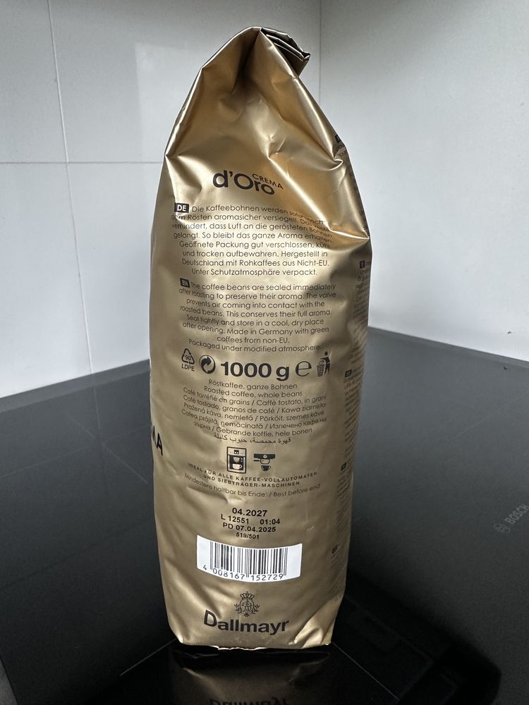 Kawa ziarnista Dallmayr Crema d'Oro 1kg