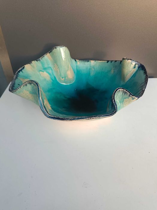 Patera ceramiczna/ szkliwiona