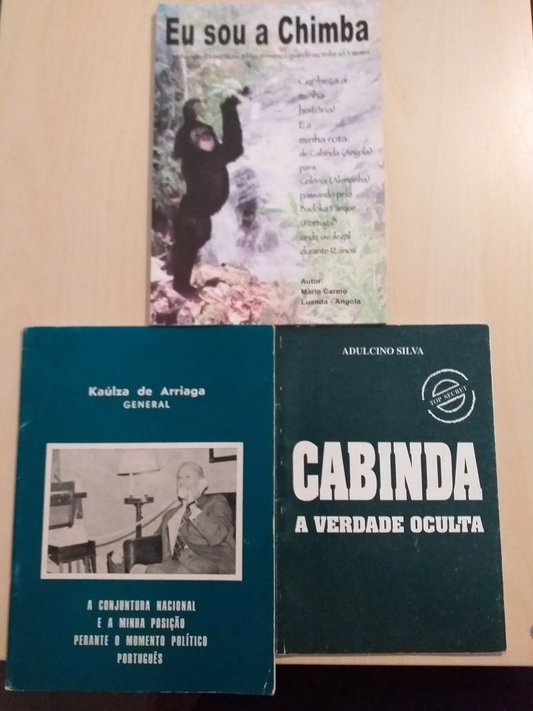 Livros de Angola e sobre Angola - Descolonização, Café, Refugiados