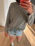 bluza COS szary melanż oversize
