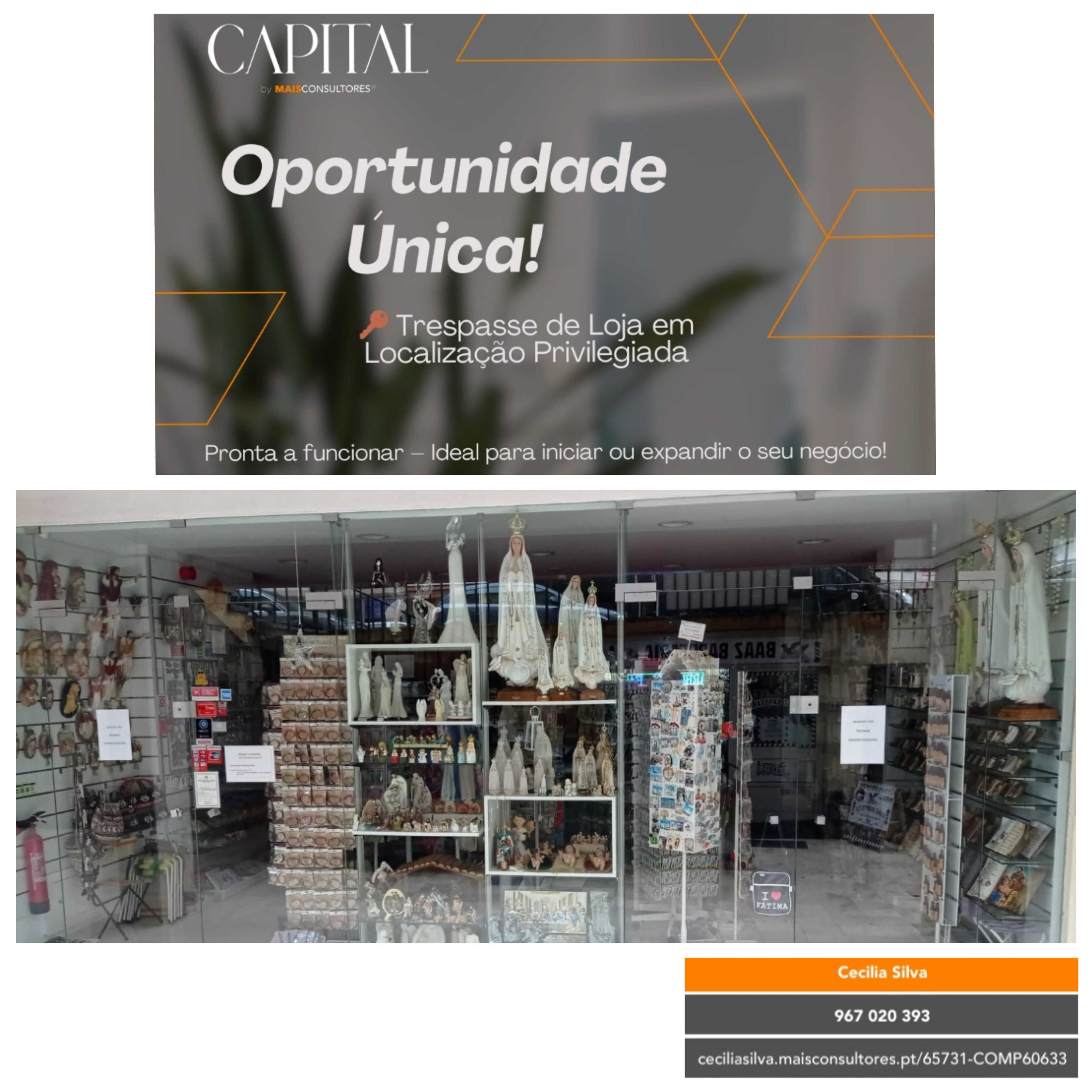 Traspasse de loja, com recheio