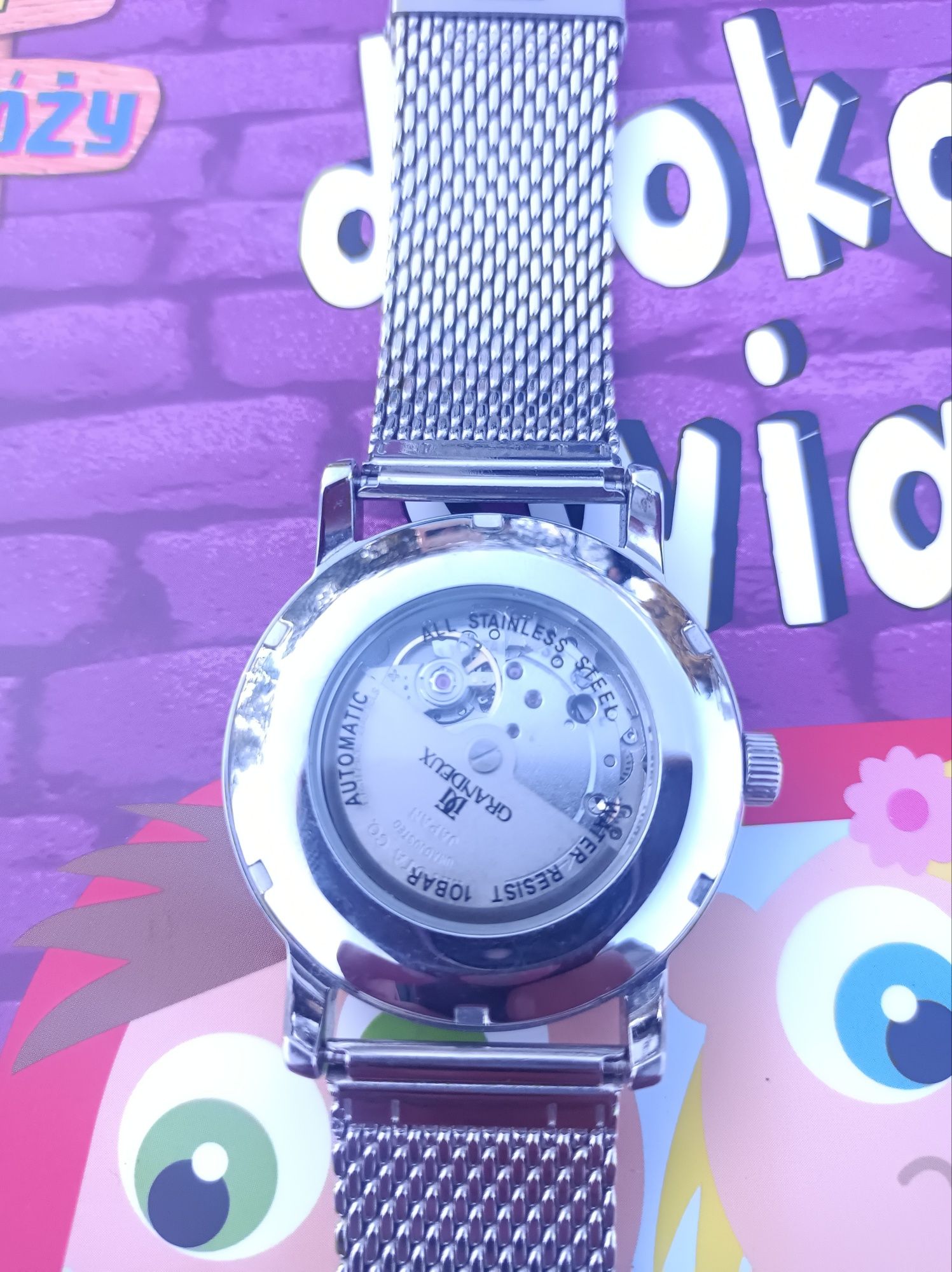 Zegarek Grandeux Q&Q automatic wyprzedaz