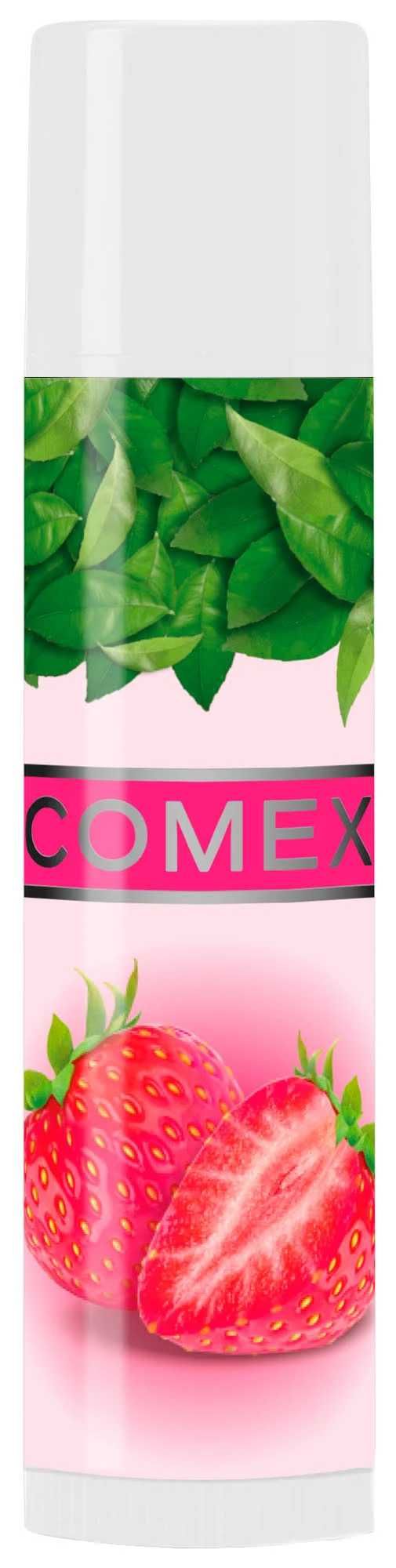 Comex - Натуральний бальзам для губ Полуниця, 5 г