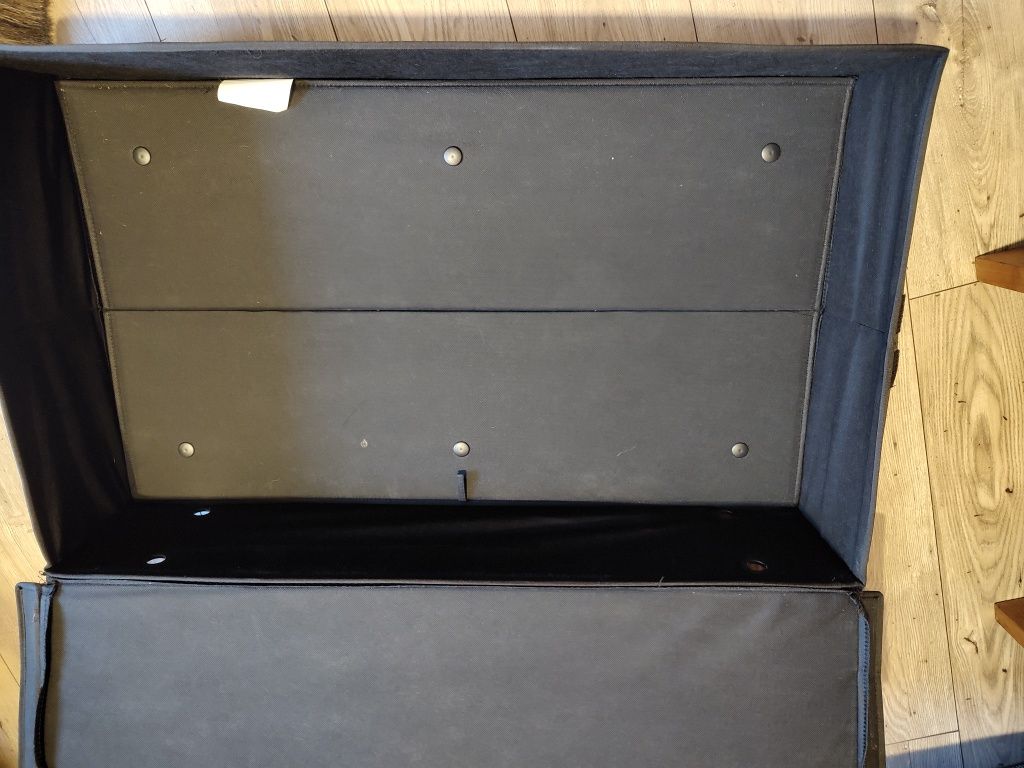 dedykowany pojemnik pod sofę LYCKSELE IKEA czarny