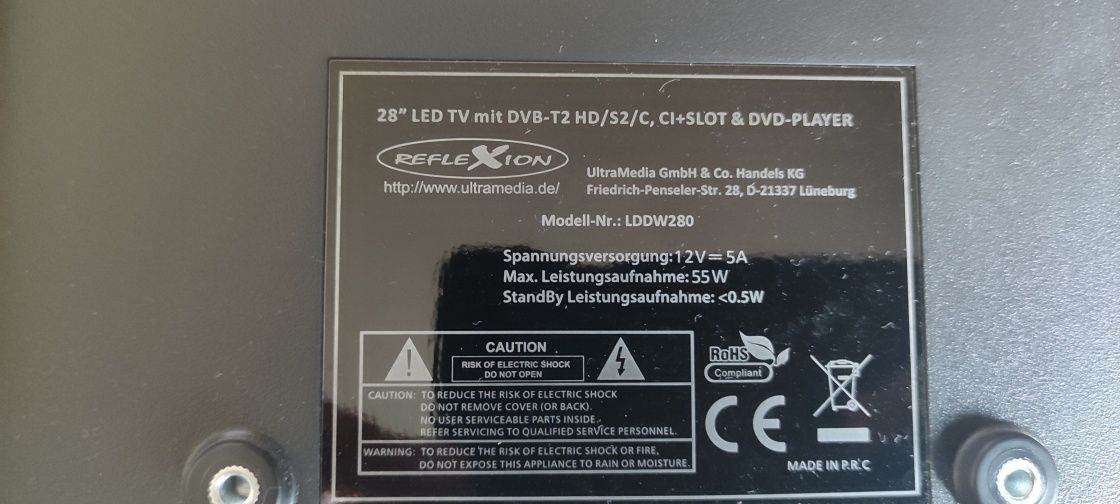 Telewizor Reflexion 28 LED TV