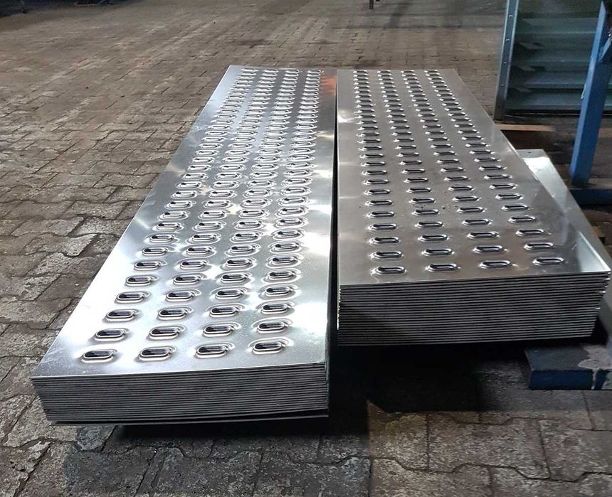 Blacha aluminiowa LOHR 500 mm na lawety, auto-lawety 135 ZŁ/MB.