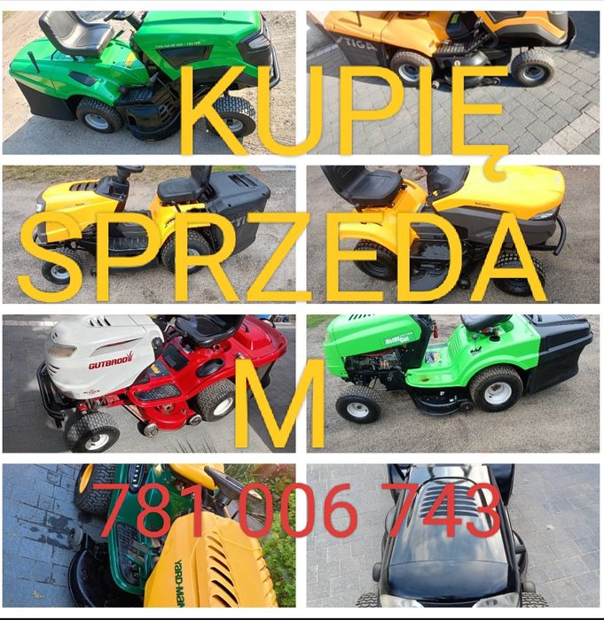 Kosiarka traktorek