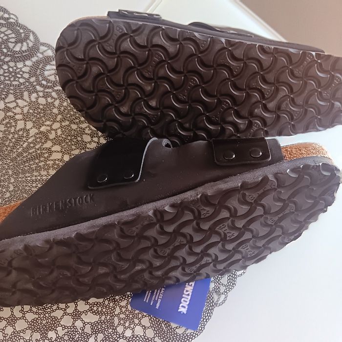 Klapki BIRKENSTOCK Birkenstock Uji Nubuck Leather orginal roz.41