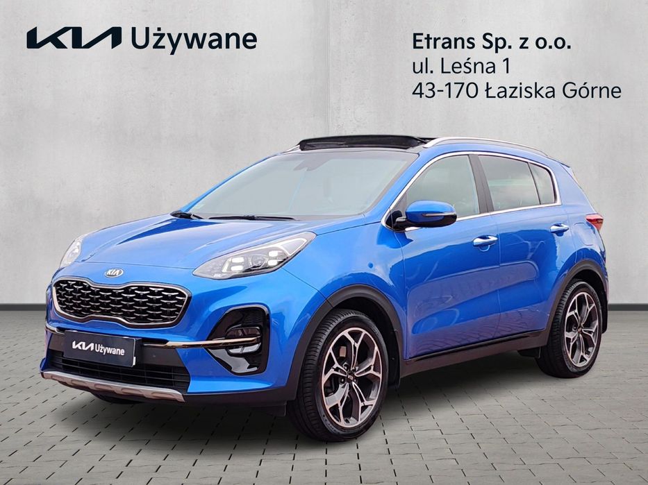 Kia Sportage 1,6T-GDI 6MT 2WD GT Line, Krajowy, Serwisowany //Dealer Kia Etrans\\