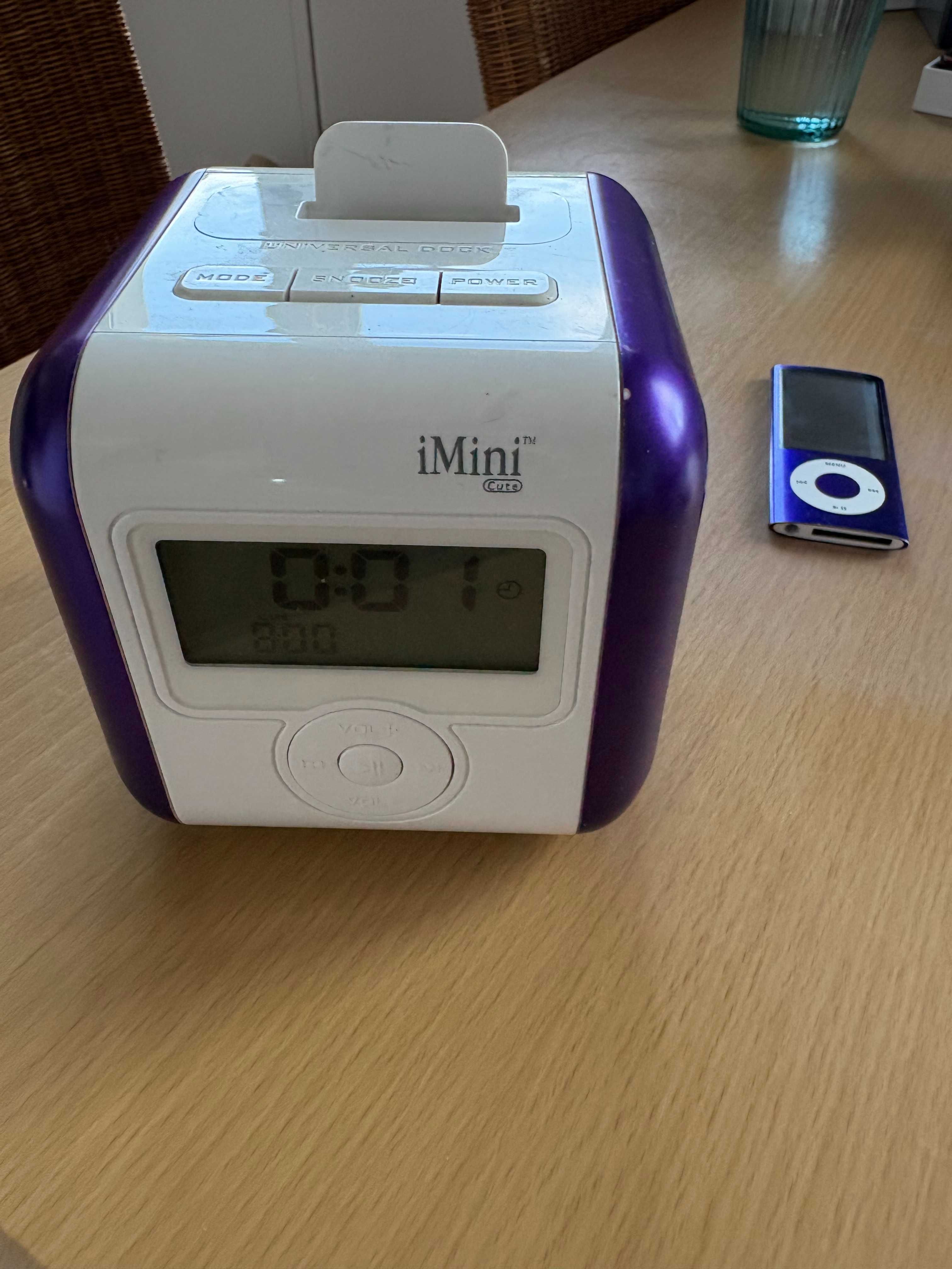 iPod nano 5 gen. fioletowy + stacja dokująca – sprawny zestaw!