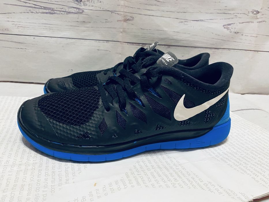 Кросівки дитячі nike free 5.0 gs оригінал, бігові, легкі 38.5