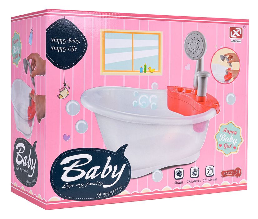 Akcesoria Dla Lalek Wanna Z Prysznicem