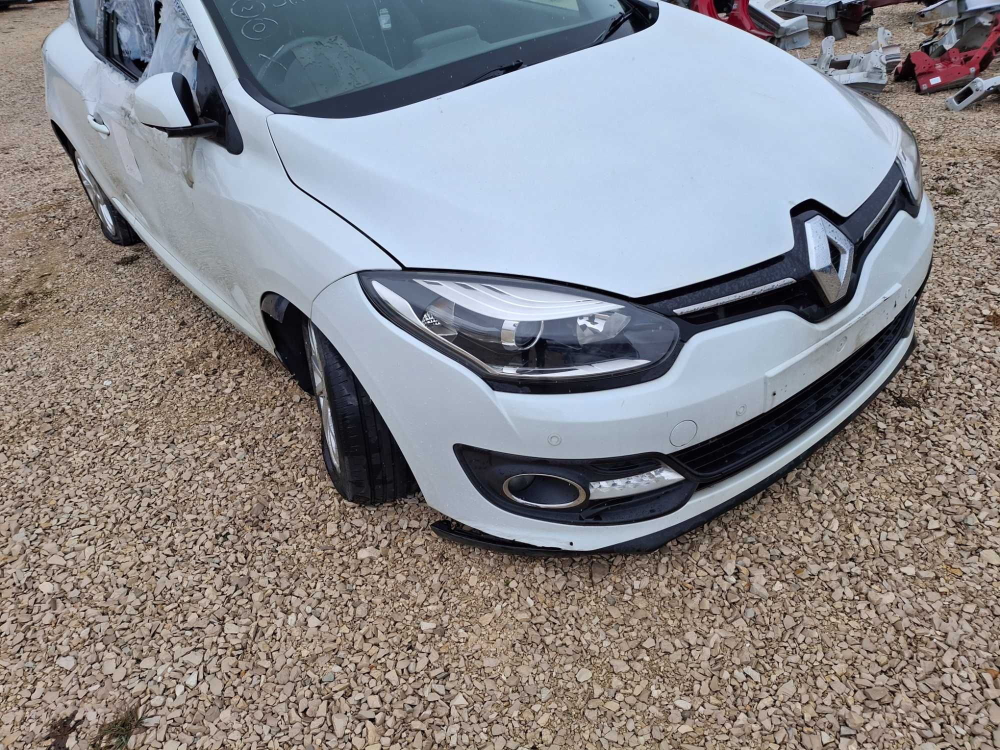 renault megane iii coupe 1.5 silnik maska drzwi zderzak lampa tednc