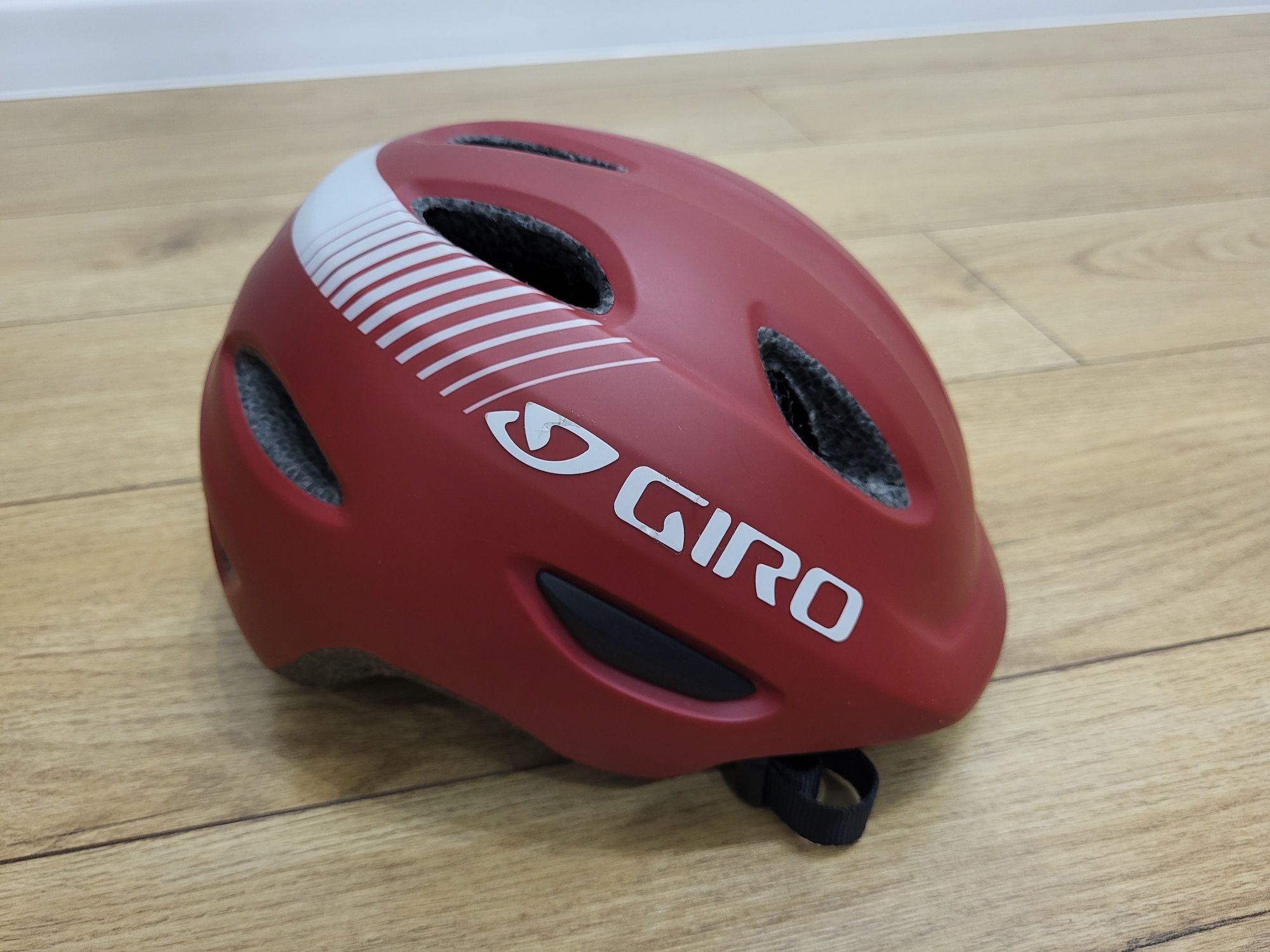 Giro Scamp, kask rowerowy dla dziecka na rower, XS, 45-49 cm, jak nowy