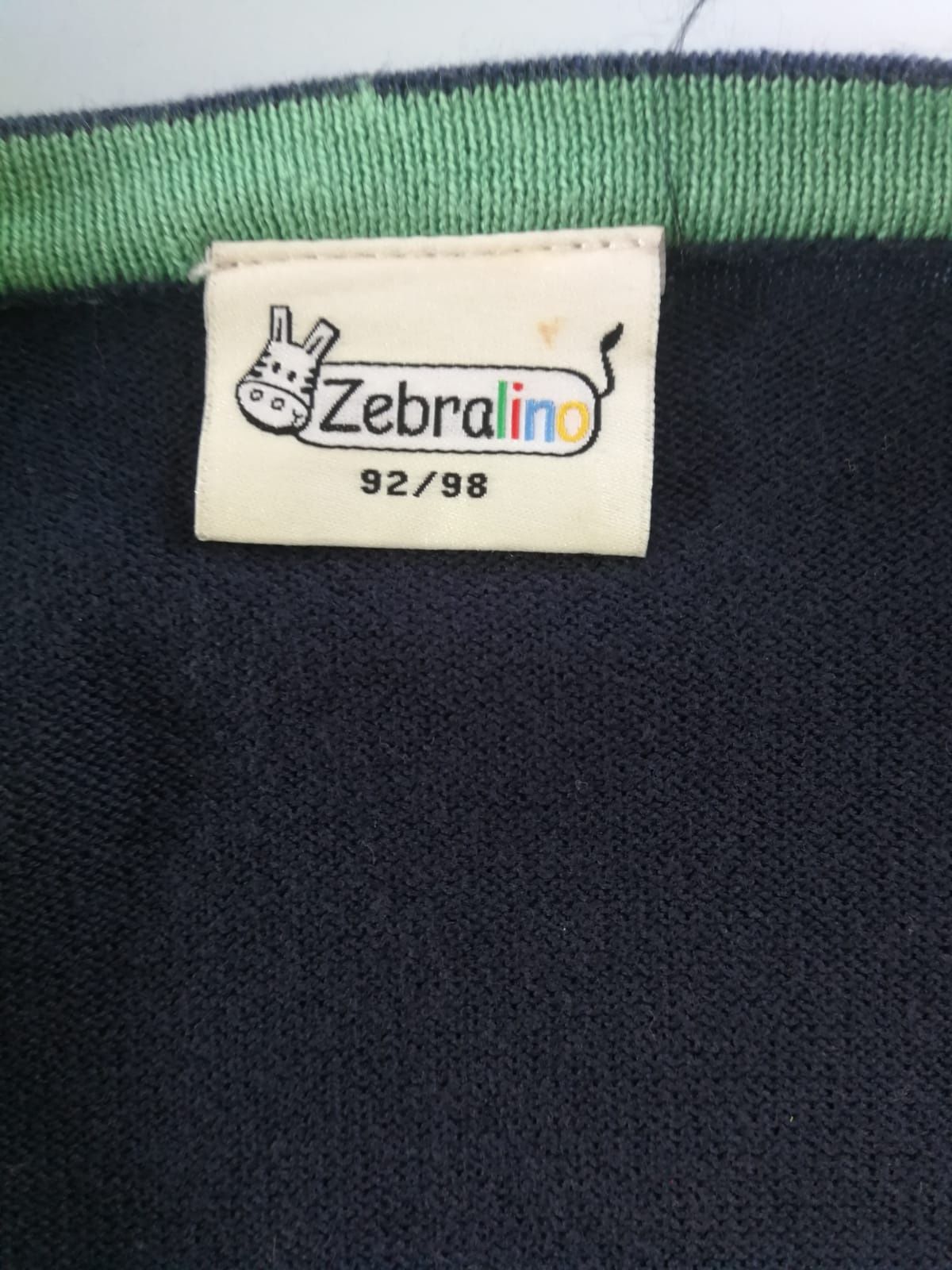 Rozpinany sweterek Zebralino